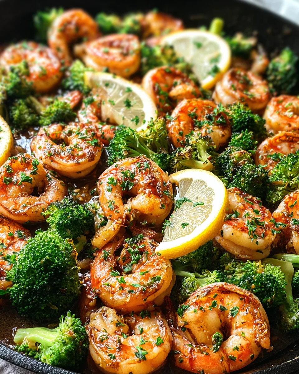 Healthy Garlic Butter Shrimp and Broccoli 20 Healthy