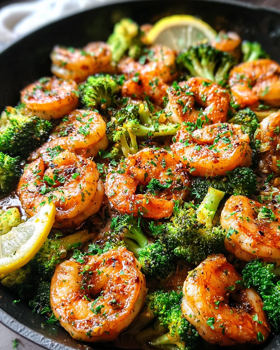 Healthy Garlic Butter Shrimp and Broccoli 21 Healthy