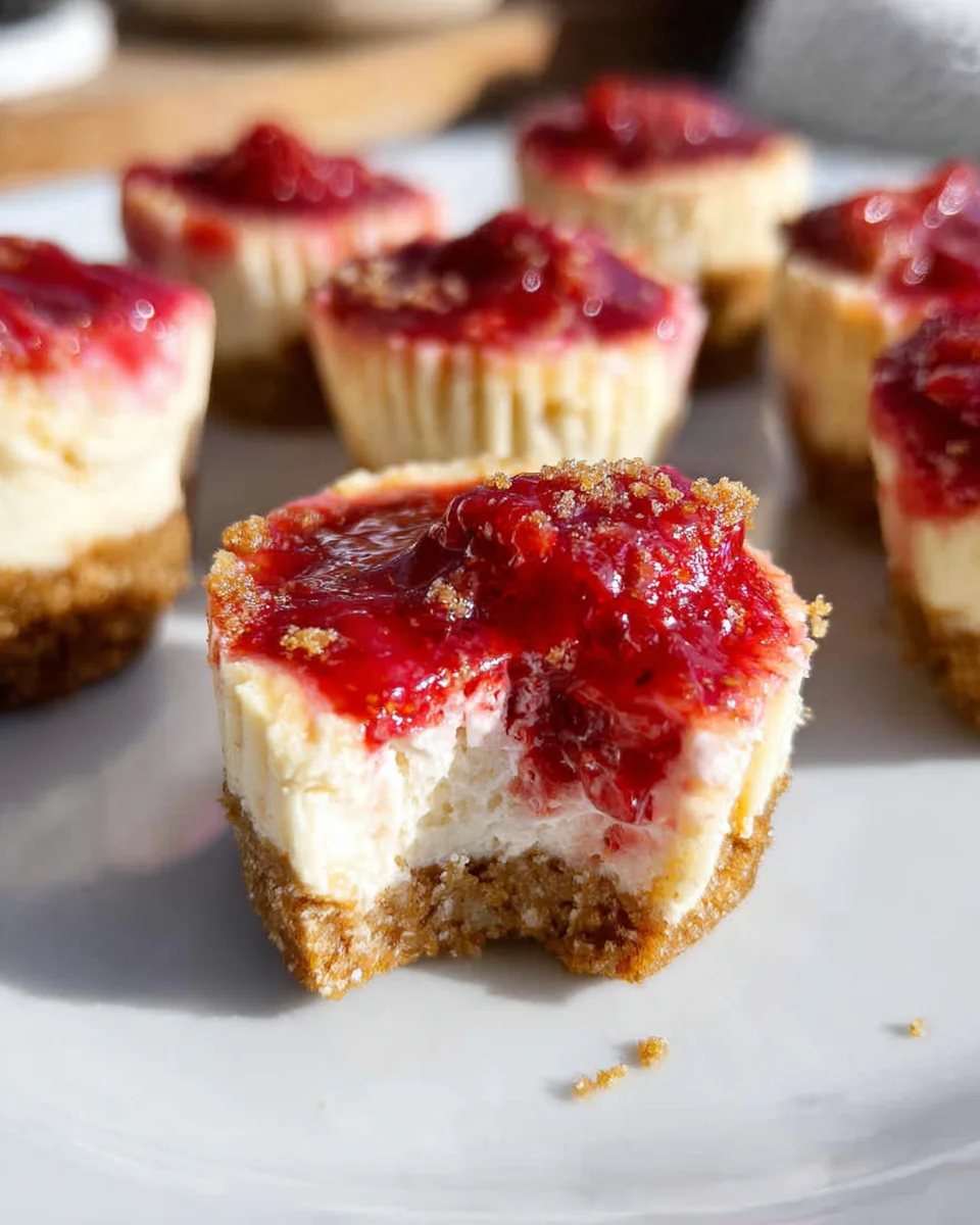 High Protein Healthy Strawberry Cheesecake Bites 21 High