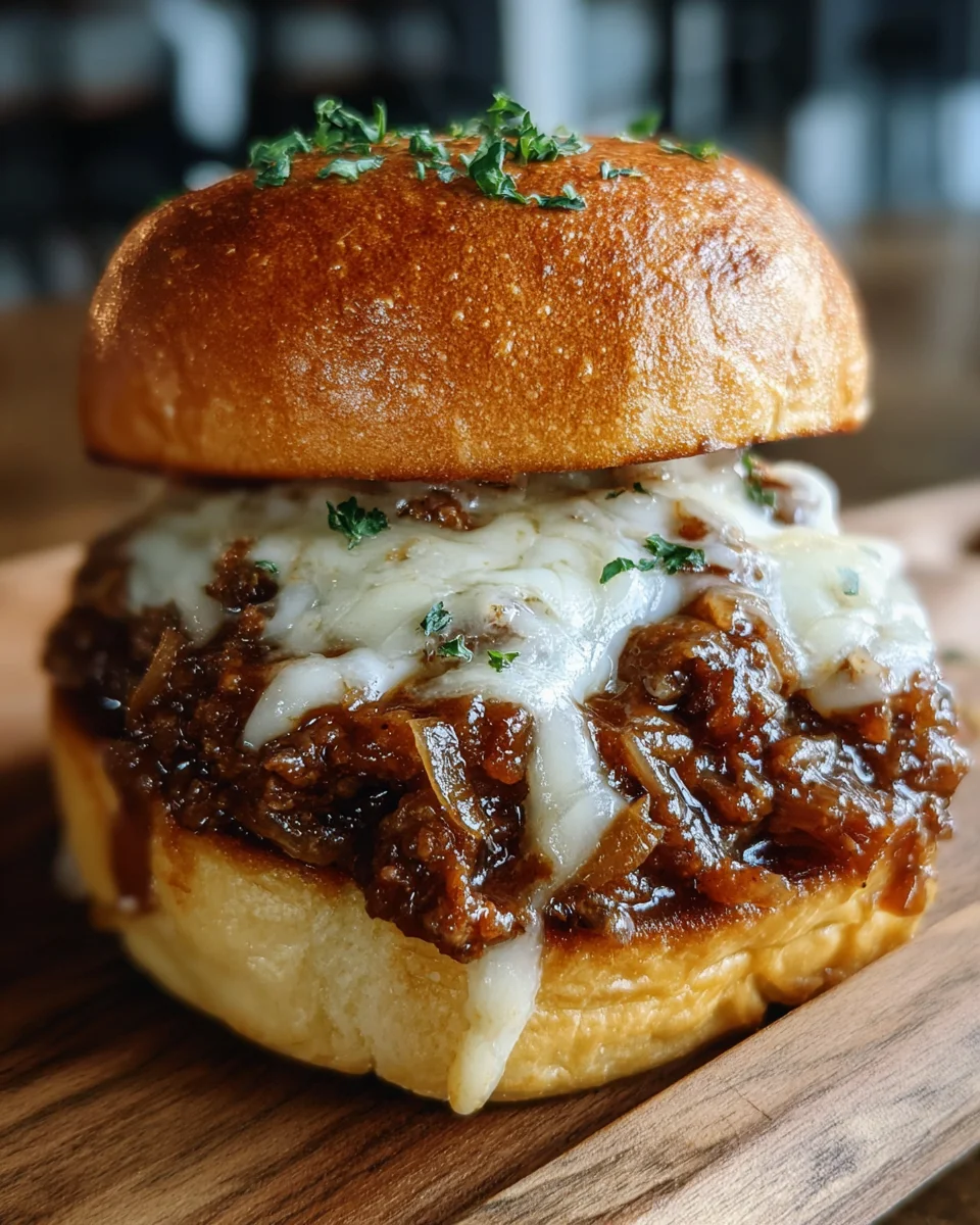 Irresistible French Onion Beef Sloppy Joes 24 Irresistible French Onion Beef Sloppy Joes