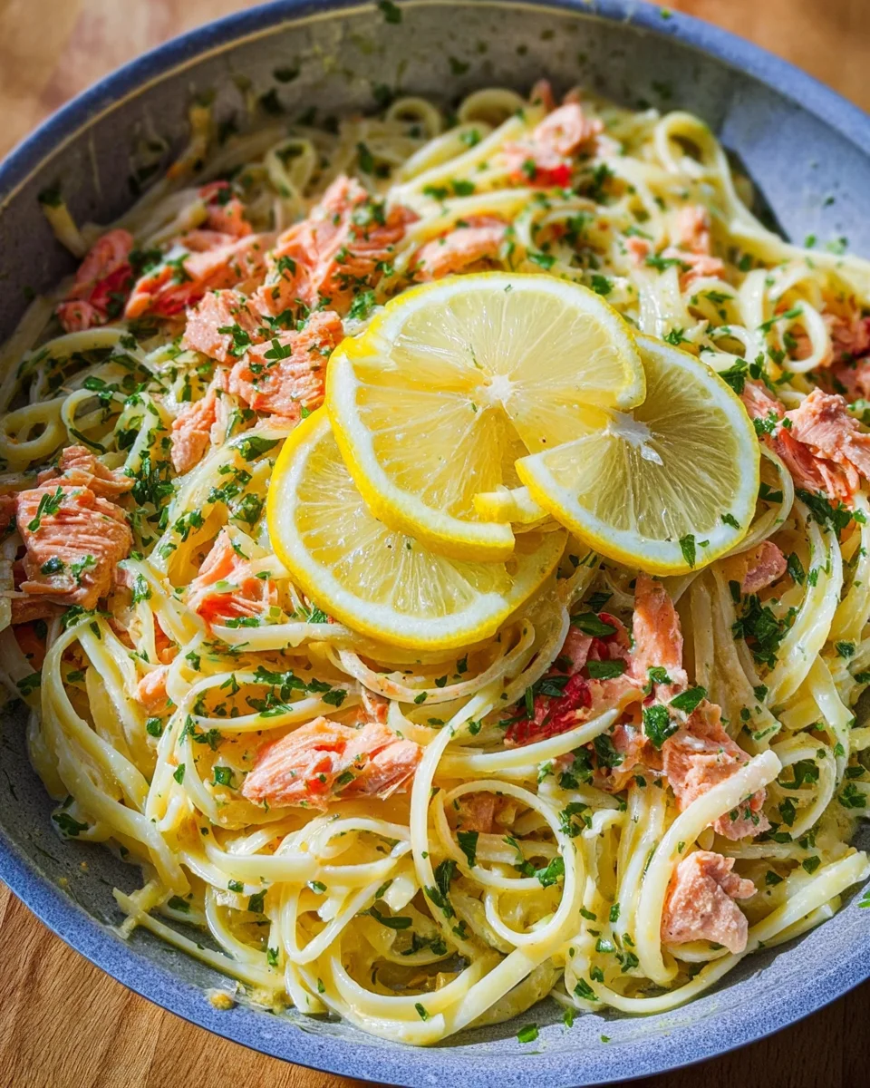 Lemon-Butter Salmon Pasta 21 Lemon-Butter Salmon Pasta