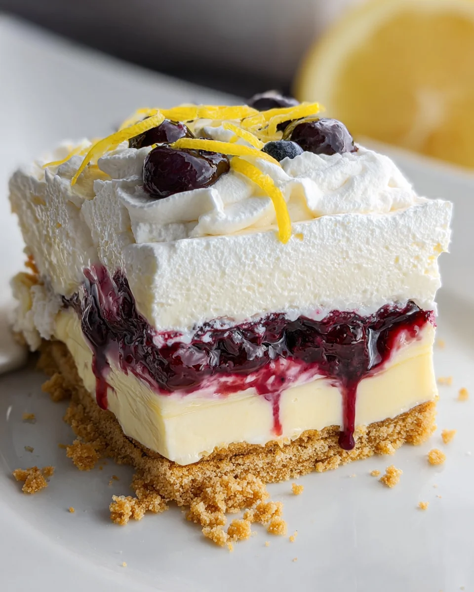 Lemon Blueberry Delight 30 Lemon Blueberry Delight