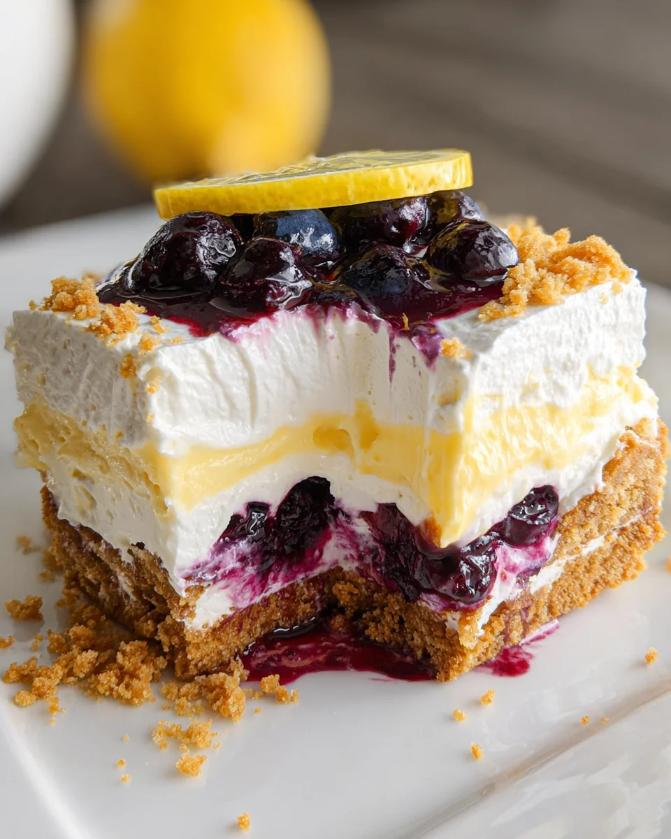 Lemon Blueberry Delight 21 Lemon
