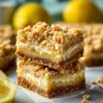 Lemon Oatmeal Crumble Bars 25 Lemon Oatmeal Crumble Bars