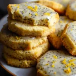Lemon Poppy Seed Shortbread Cookies 22 Lemon Poppy Seed Shortbread Cookies