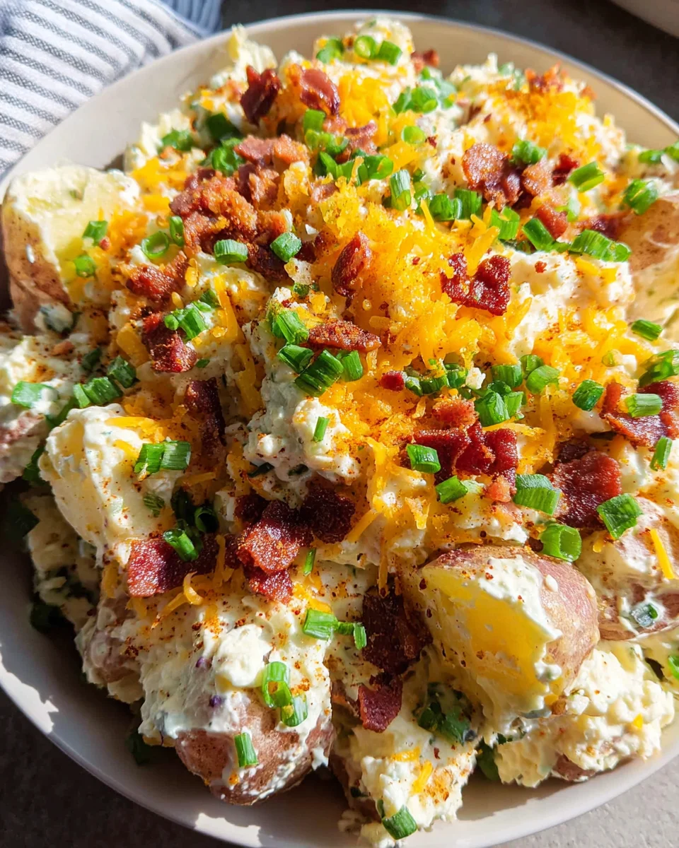 Loaded Baked Potato Salad 28 Loaded Baked Potato Salad