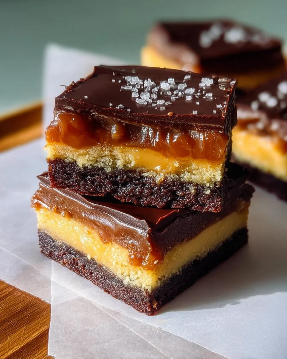 Millionaire Brownies 41 Millionaire Brownies