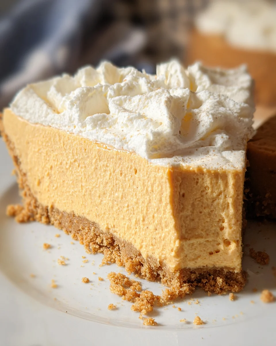 No Bake Marshmallow Pumpkin Pie 19 No