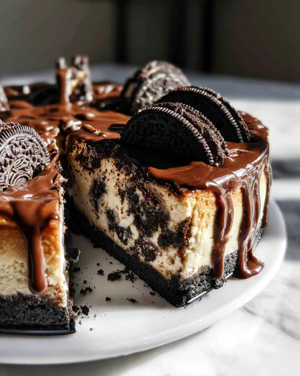 Oreo Cheesecake 17 Oreo