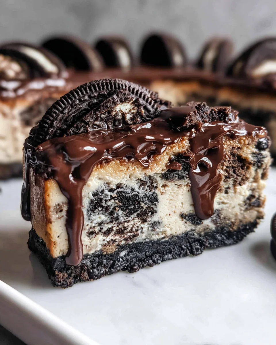 Oreo Cheesecake 18 Oreo