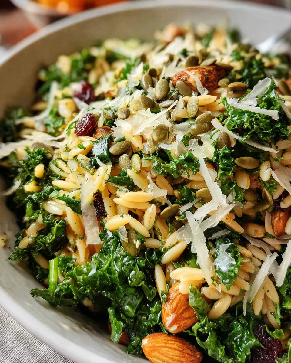 Orzo Kale Salad with Lemon Vinaigrette 26 Orzo Kale Salad with Lemon Vinaigrette