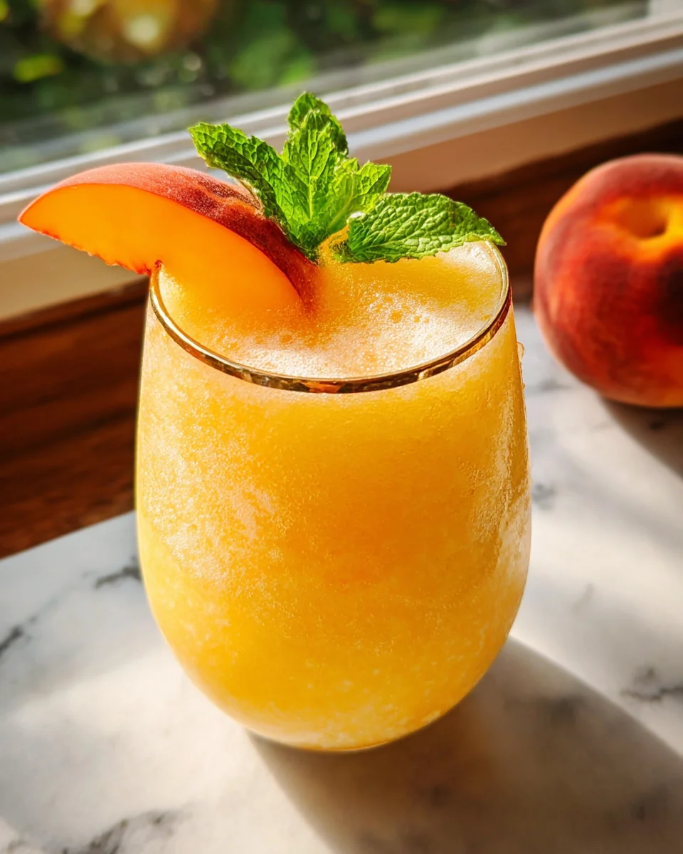 Peach Bellini Recipe 17 Peach