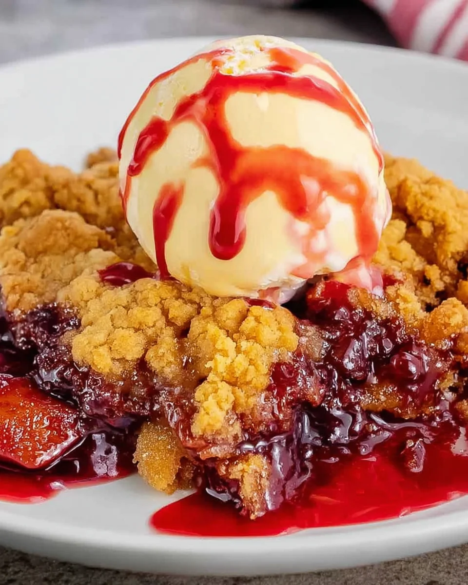Peanut Butter and Jelly Cobbler 15 Peanut