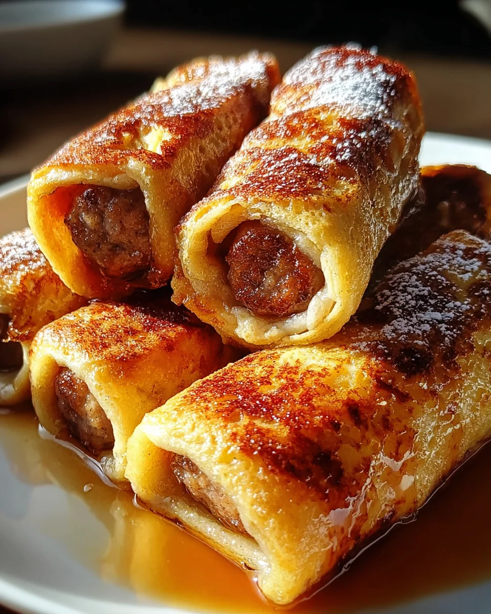 Sausage French Toast Roll-Ups Recipe 21 Sausage French Toast Roll-Ups Recipe