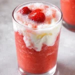 Sparkling Strawberry Float