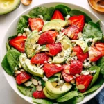 Strawberry Avocado Spinach Salad with Poppyseed Dressing 25 Strawberry Avocado Spinach Salad with Poppyseed Dressing