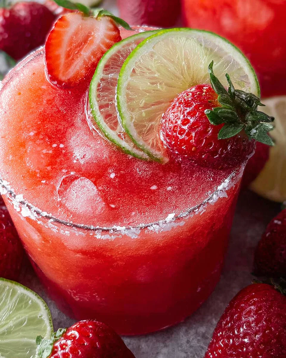 Strawberry Margarita 20 Strawberry Margarita