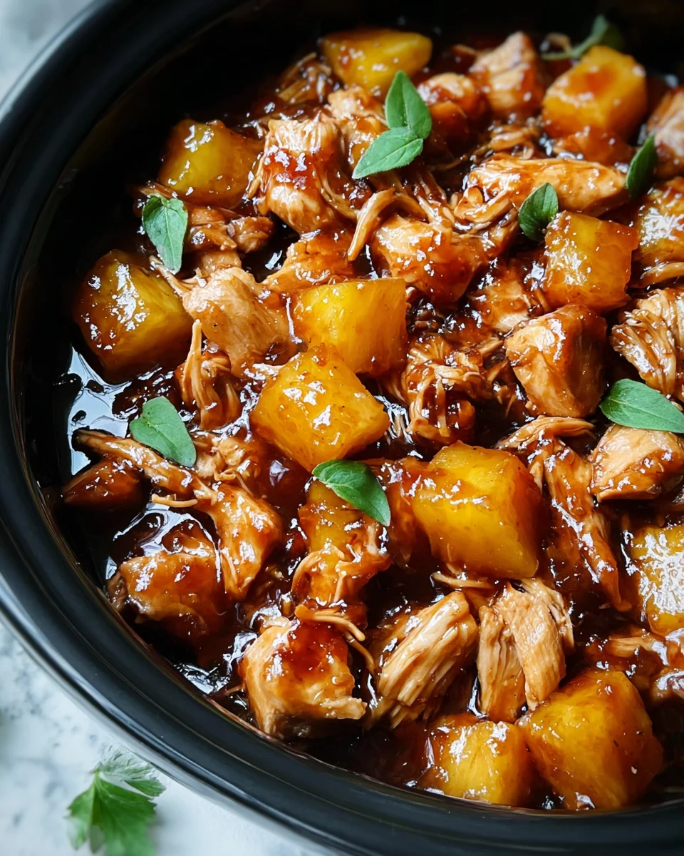 Sweet Hawaiian Crockpot Chicken 22 Sweet