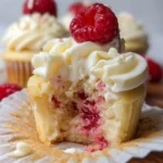 The Best White Chocolate Raspberry Cupcakes
