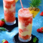 Virgin Strawberry Pina Colada