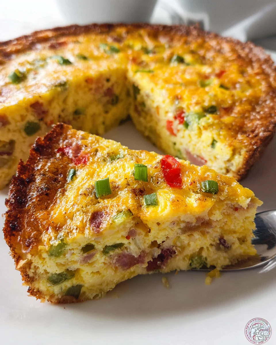 Western Omelet Quiche