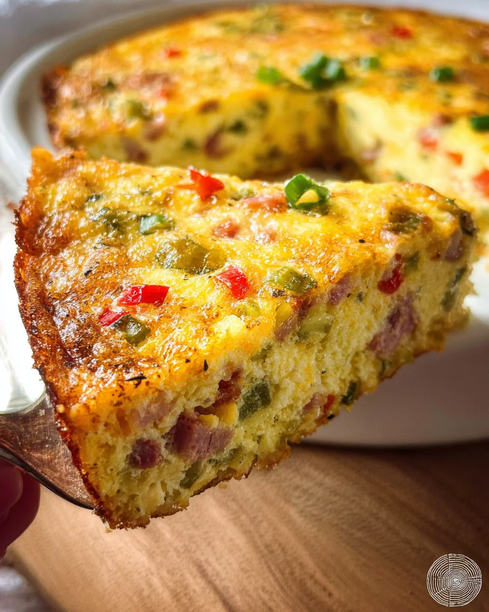 Western Omelet Quiche 26 Western