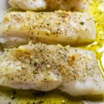 Baked Fresh Cod with Ritz Cracker Gremolata Crumbs