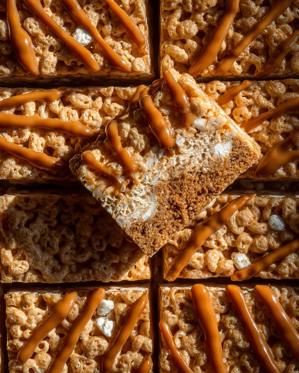 Biscoff Rice Krispie Treats 16 Biscoff