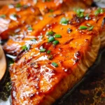 Bourbon Glazed Salmon