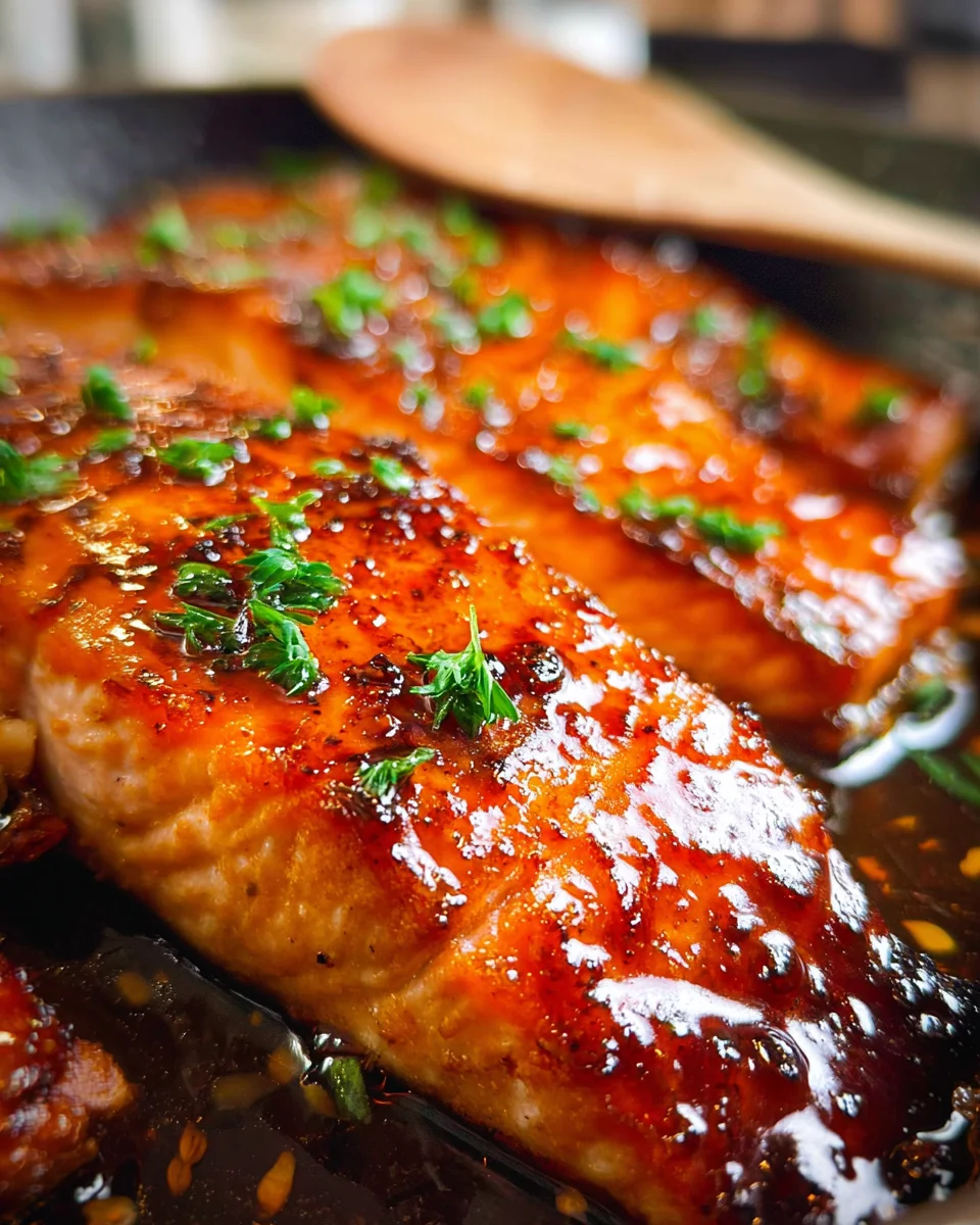 Bourbon Glazed Salmon 18 Bourbon