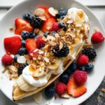 Breakfast Banana Split