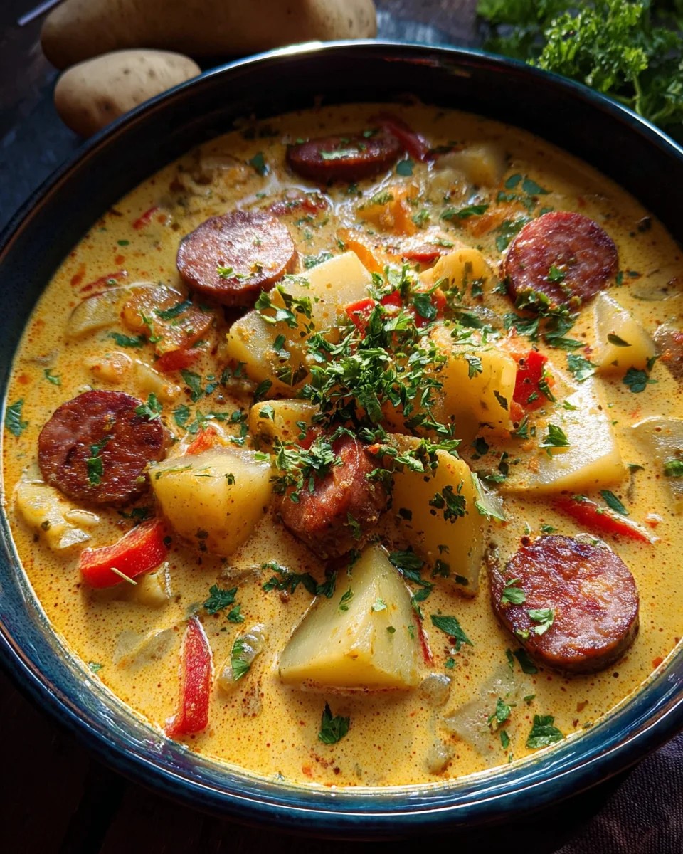 Cajun Potato Soup 19 Cajun