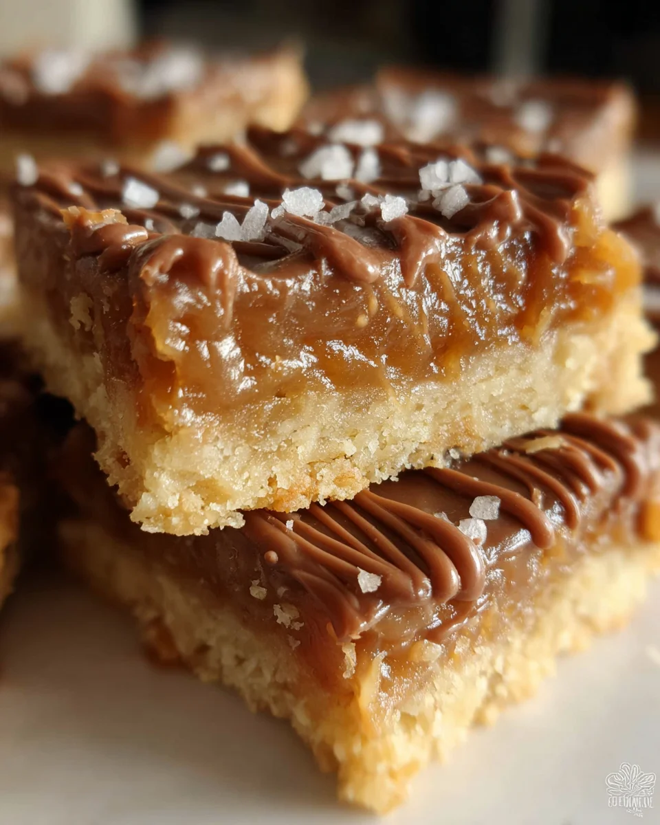 Caramel Coconut Bars