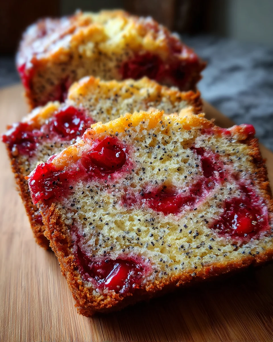 Cherry Almond Poppyseed Quick Bread 31 Cherry Almond Poppyseed Quick Bread