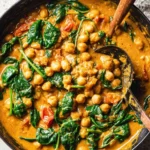 Chickpea Spinach Curry (Chana Palak Masala)