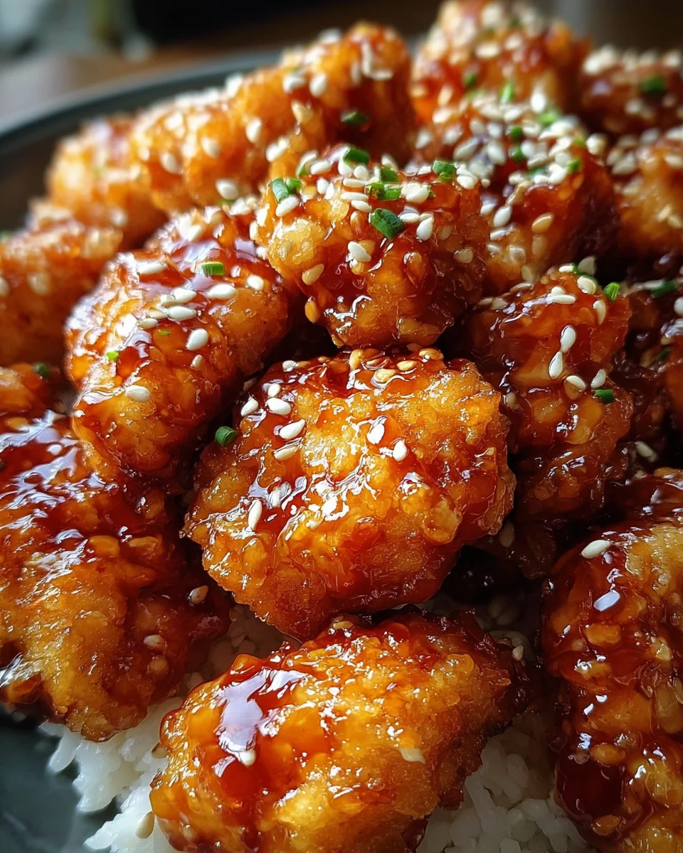 Chinese Takeout Sesame Chicken