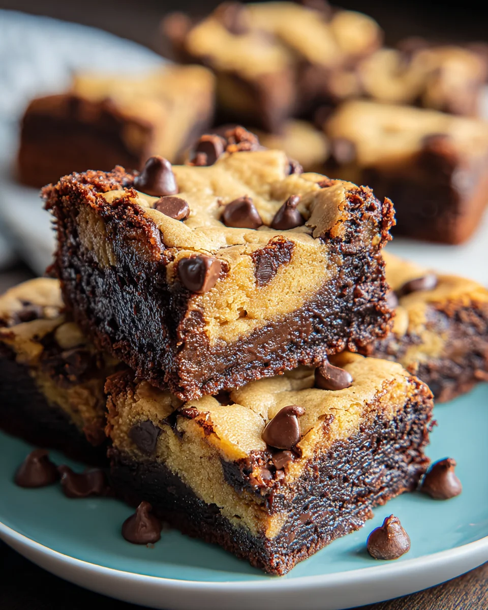 Chocolate Chip Cookie Brownies Recipe 30 Chocolate Chip Cookie Brownies Recipe