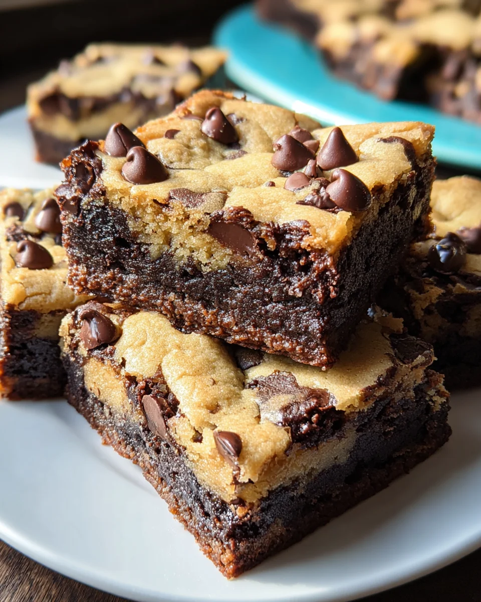 Chocolate Chip Cookie Brownies Recipe 28 Chocolate