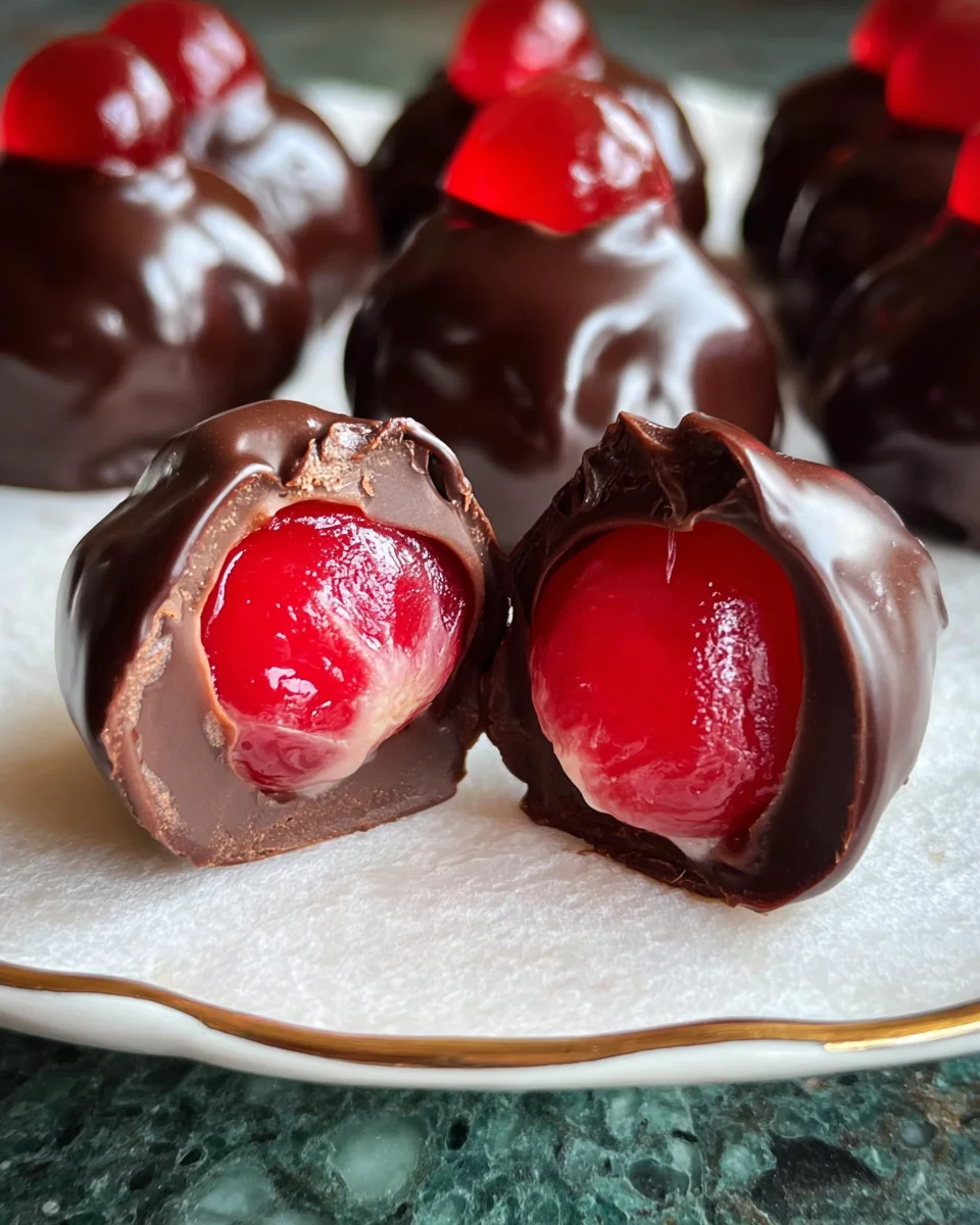 Chocolate Covered Cherries Irresistible Treats For Joyful Moments