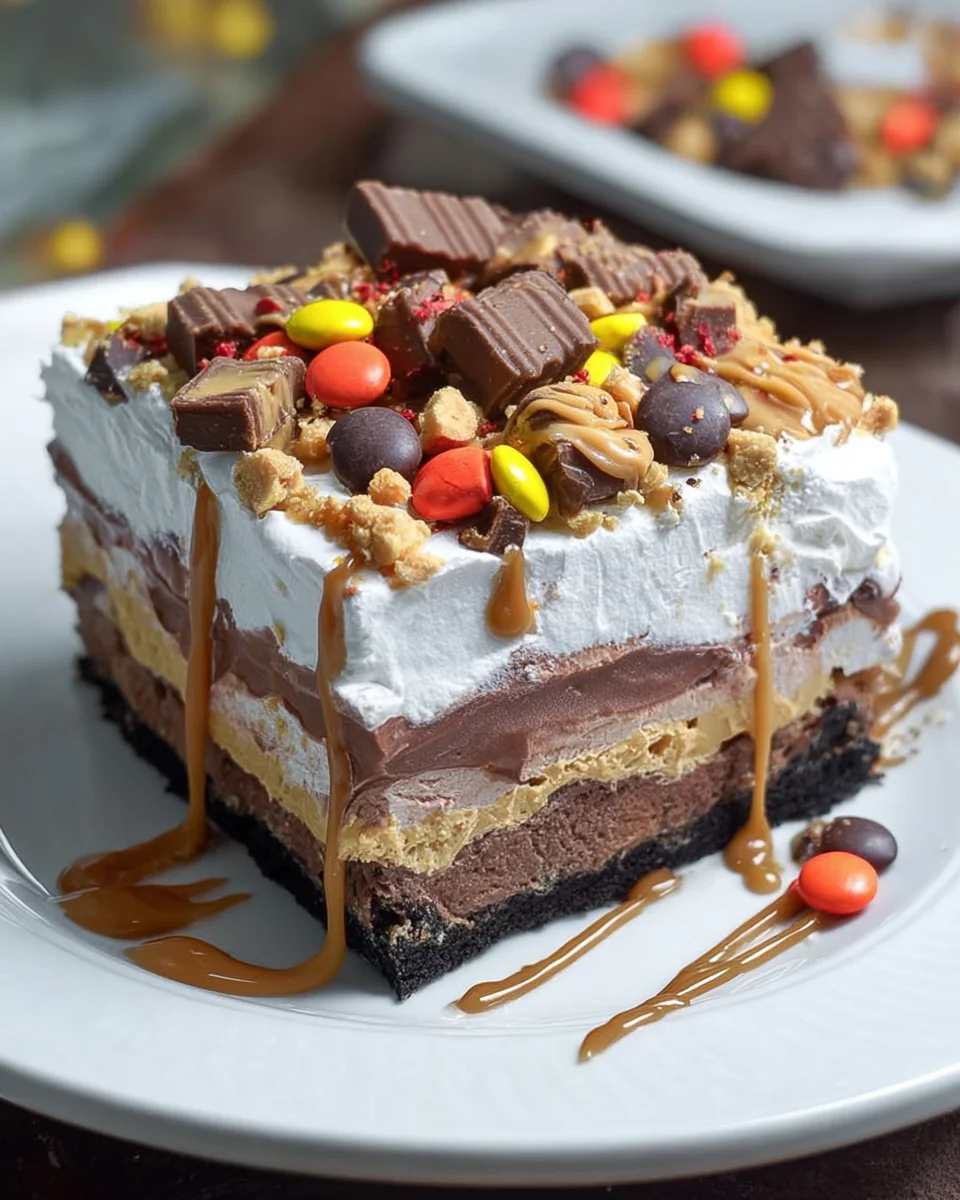 Chocolate Peanut Butter Lasagna 20 Chocolate Peanut Butter Lasagna