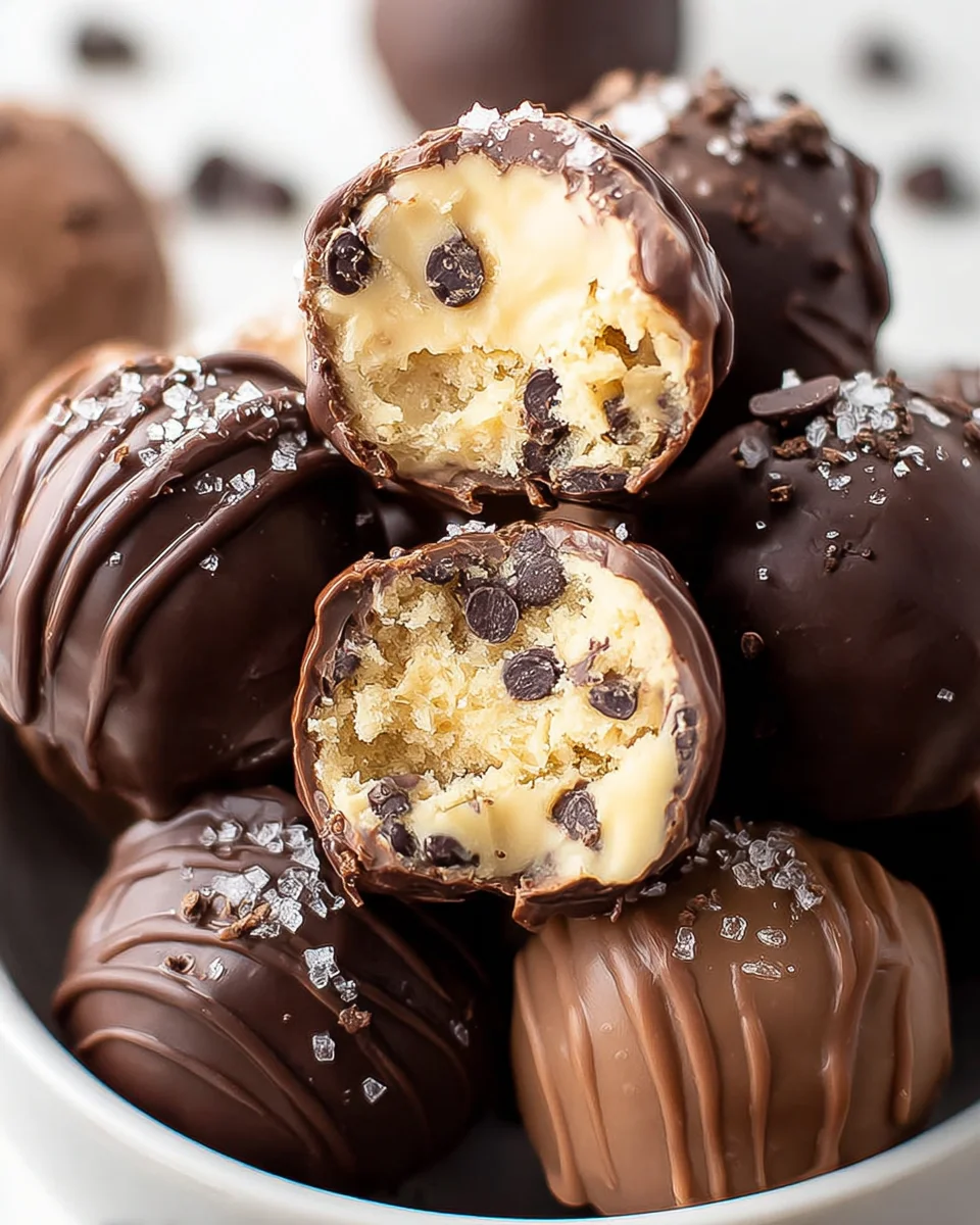 Cookie Dough Truffles 35 Cookie Dough Truffles