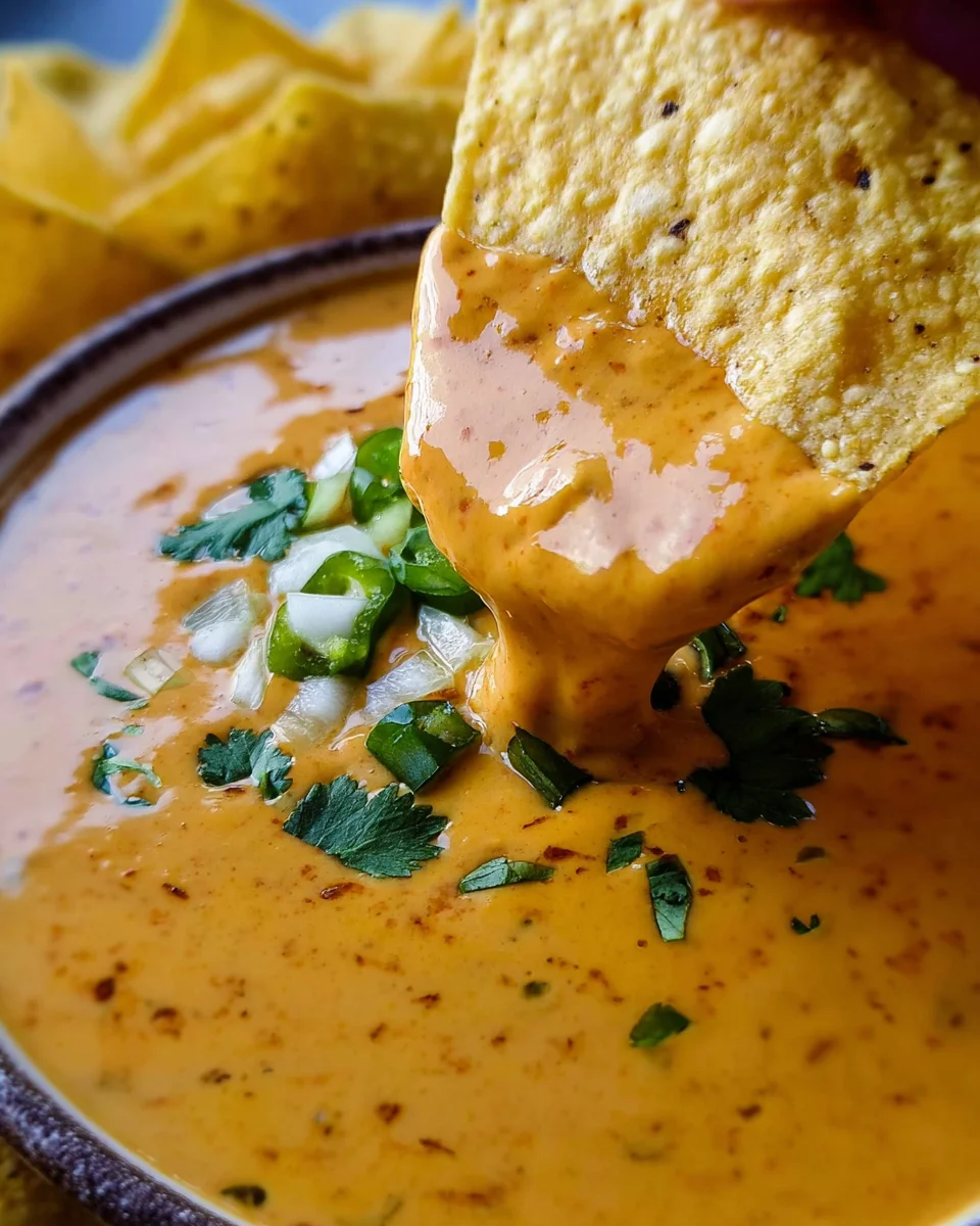 Copycat Chili's Queso Dip (Slow Cooker)