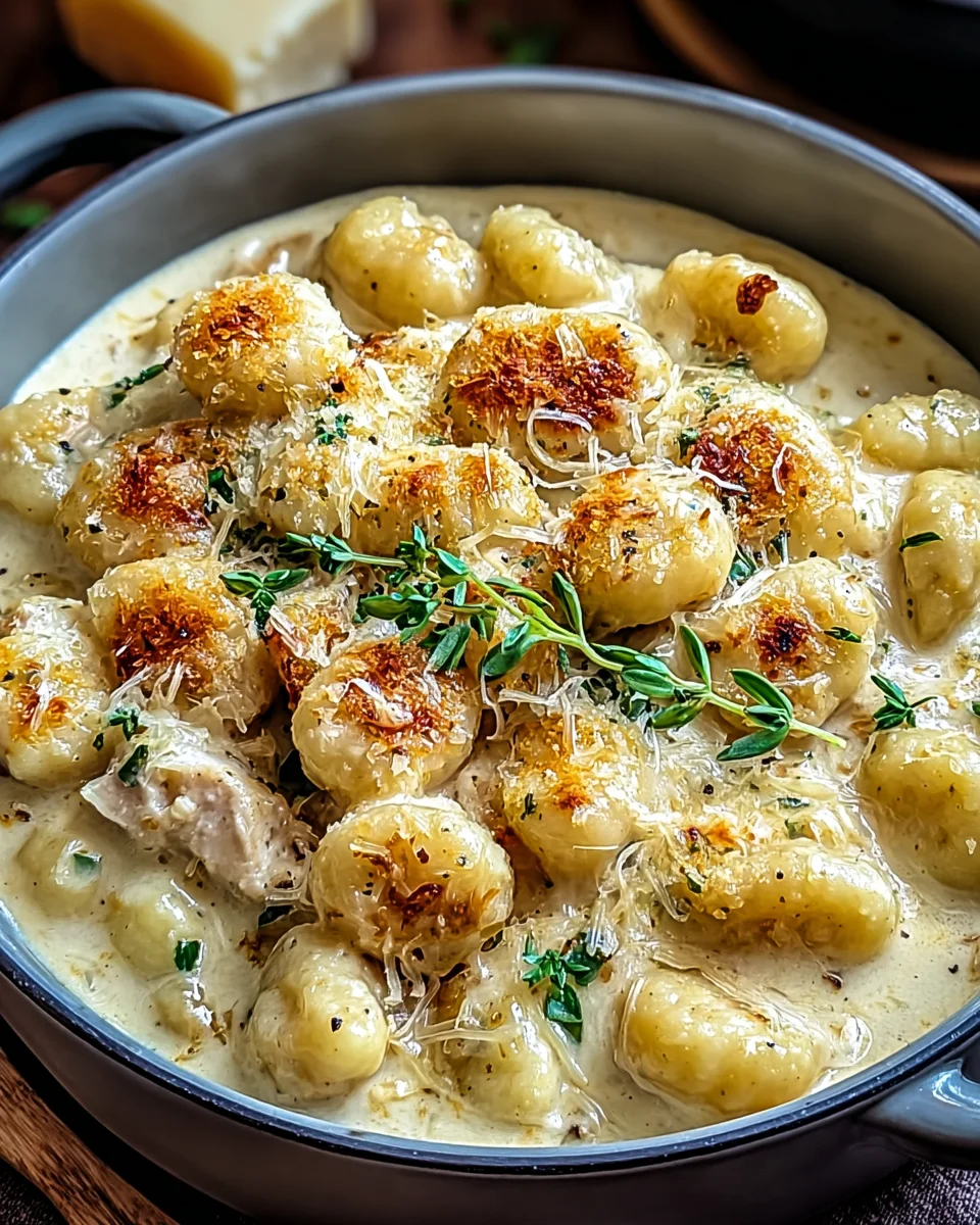 Creamy Crack Chicken Gnocchi