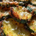Crispy Air Fryer Zucchini Parmesan Recipe