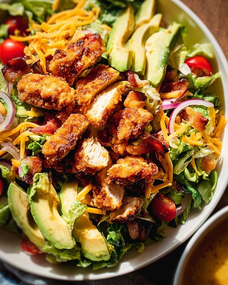 Crispy Chicken Salad