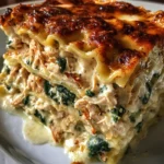 Crock Pot Chicken Lasagna