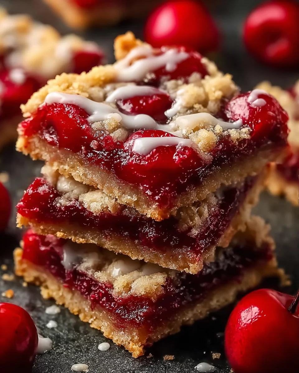 Easy Cherry Pie Bars