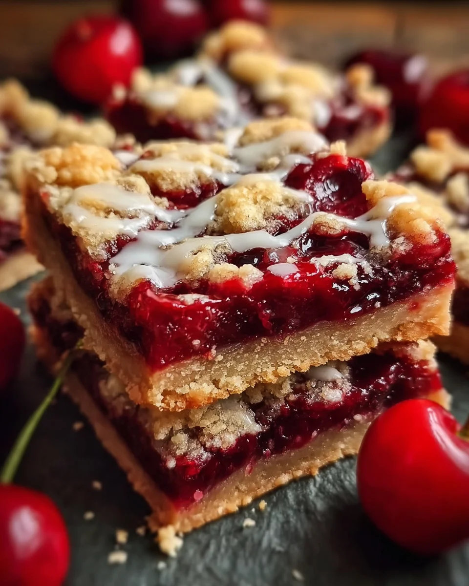 Easy Cherry Pie Bars 24 Easy