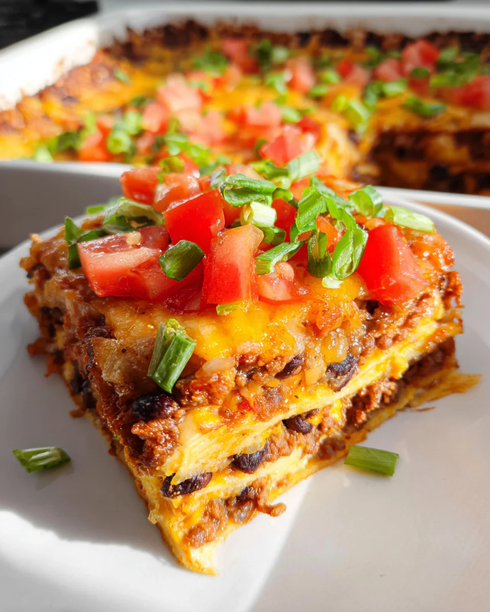 Easy Mexican Lasagna