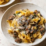 Garlic Mushroom Pasta